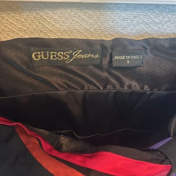 Guess Strapless cocktail Dress with Chevron Pattern. - Picture 3 of 3